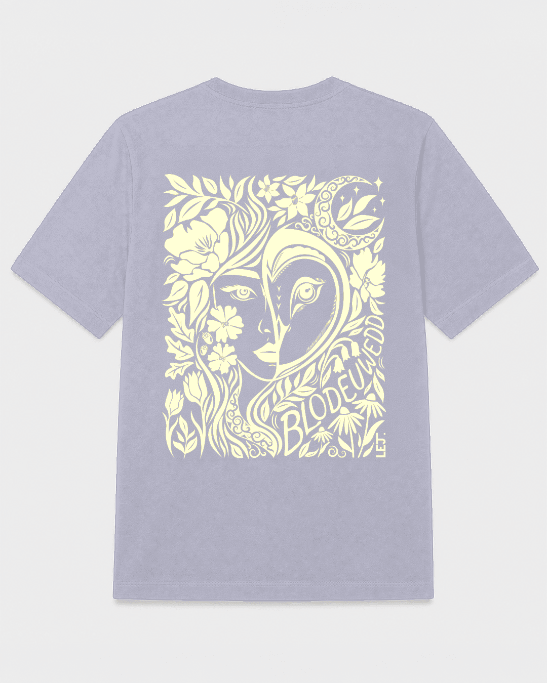 Blodeuwedd - Organic Cotton T-Shirt (Gwalia x LEJ) - Dillad GWALIA Clothing