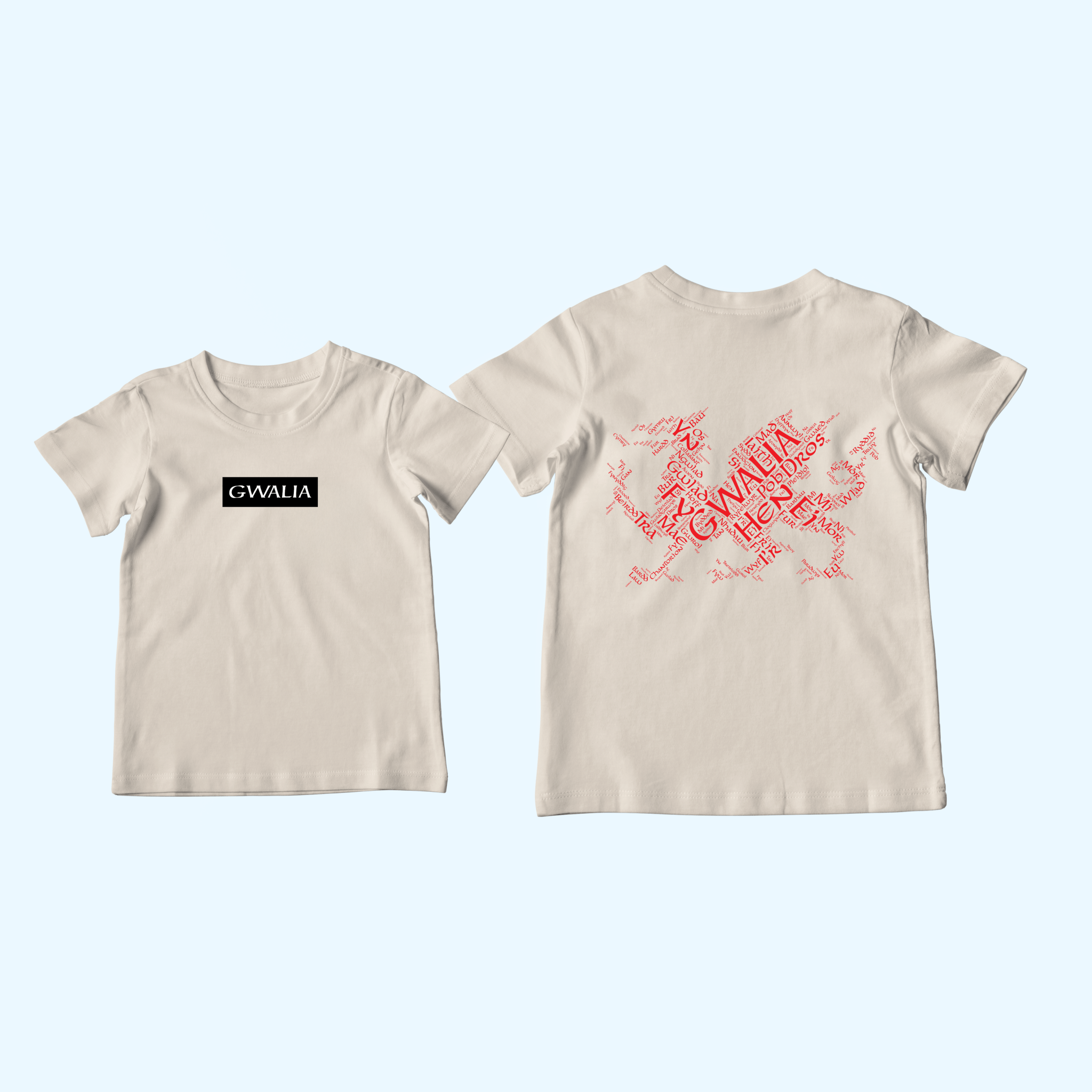 GWALIA Kids Anthem T-Shirt - Dillad GWALIA Clothing