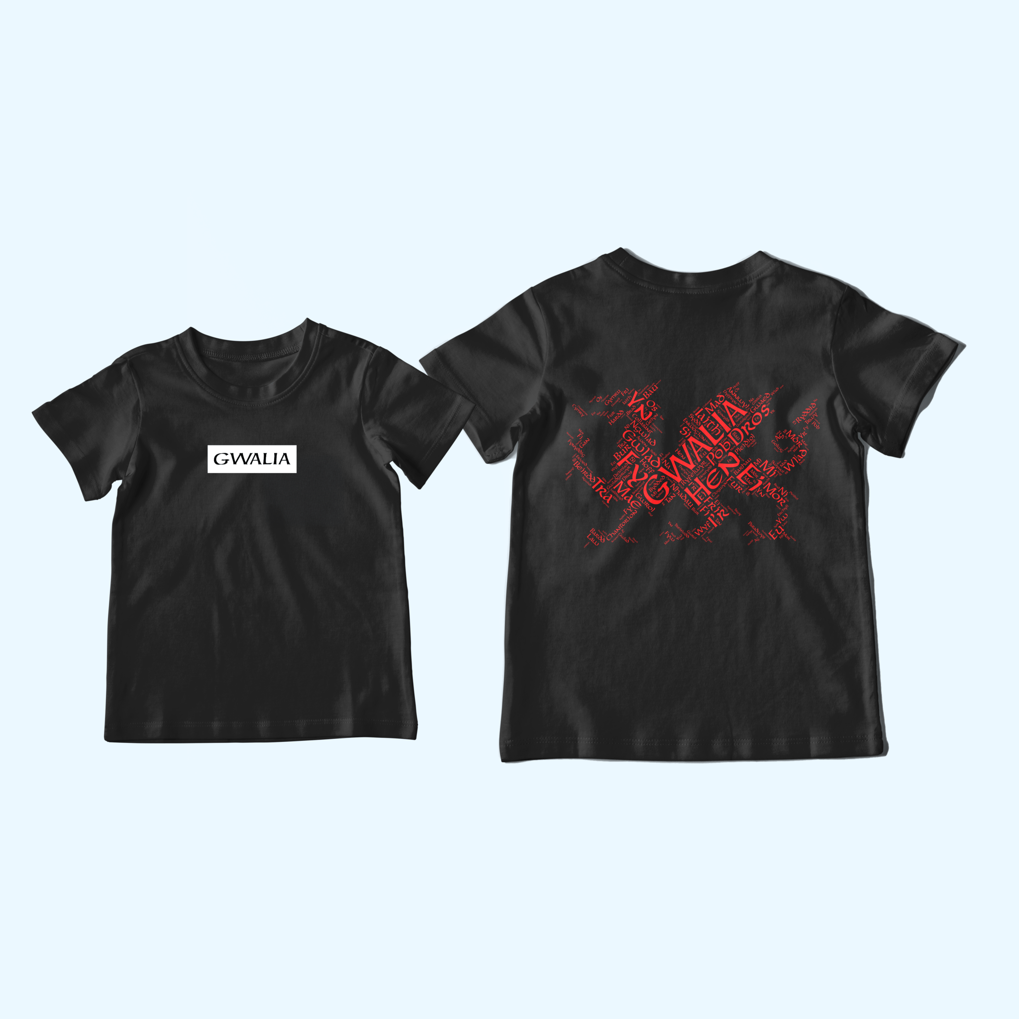 GWALIA Kids Anthem T-Shirt - Dillad GWALIA Clothing