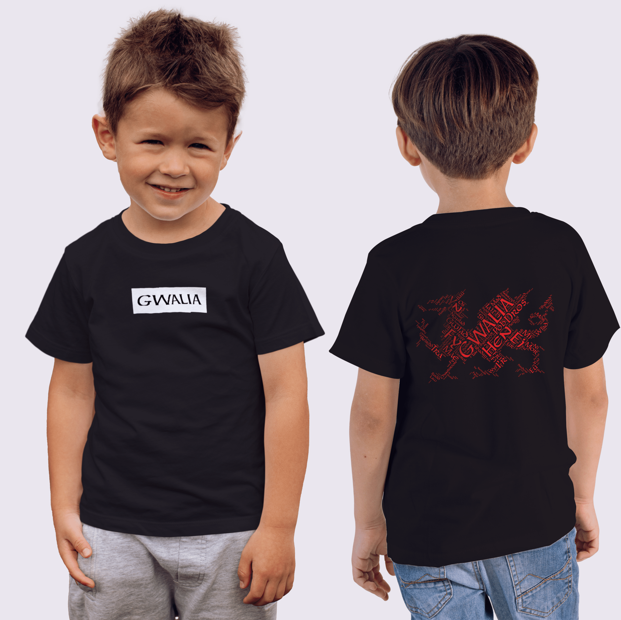 GWALIA Kids Anthem T-Shirt - Dillad GWALIA Clothing