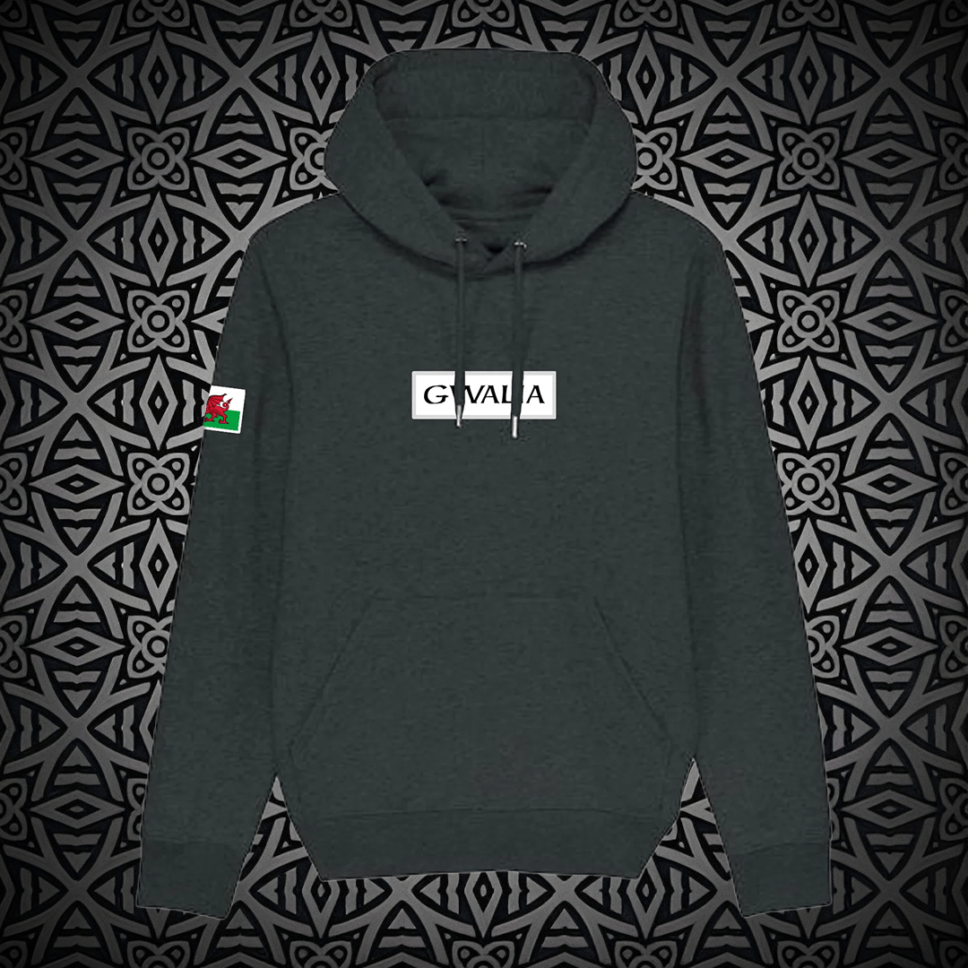 GWALIA O Gymru Hoodie - Dillad GWALIA Clothing