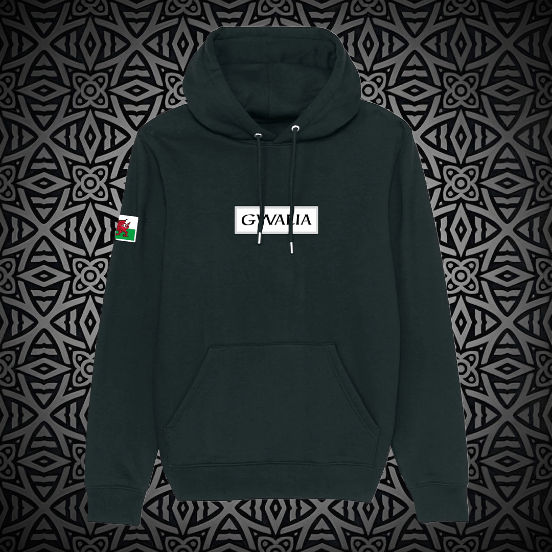 GWALIA O Gymru Hoodie - Dillad GWALIA Clothing