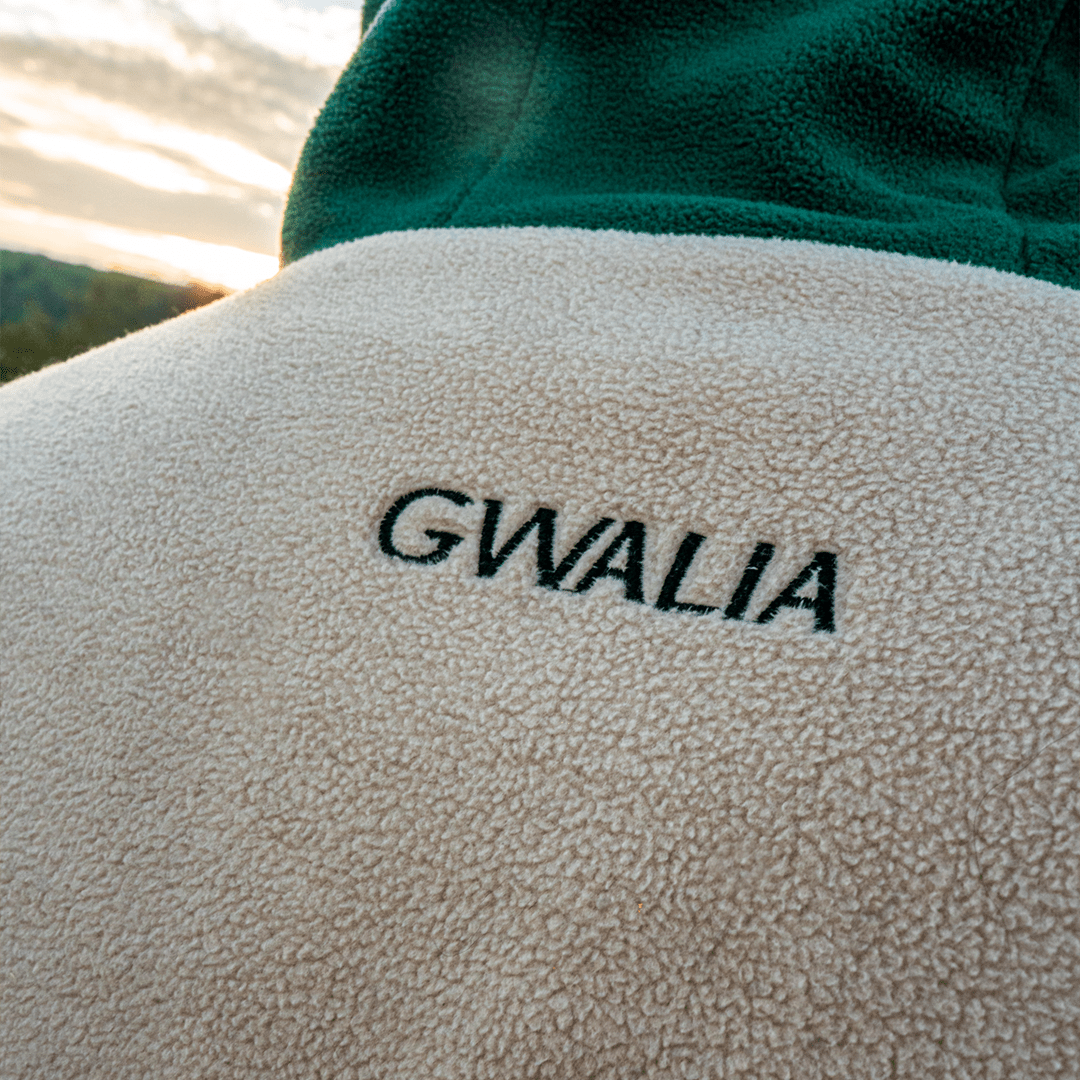GWALIA Sherpa Fleece - Y Ddraig Goch - Dillad GWALIA Clothing