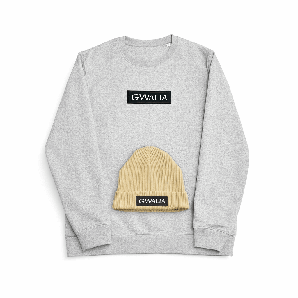 Gwalia Winter Bundle – Sweatshirt + Beanie - Dillad GWALIA Clothing